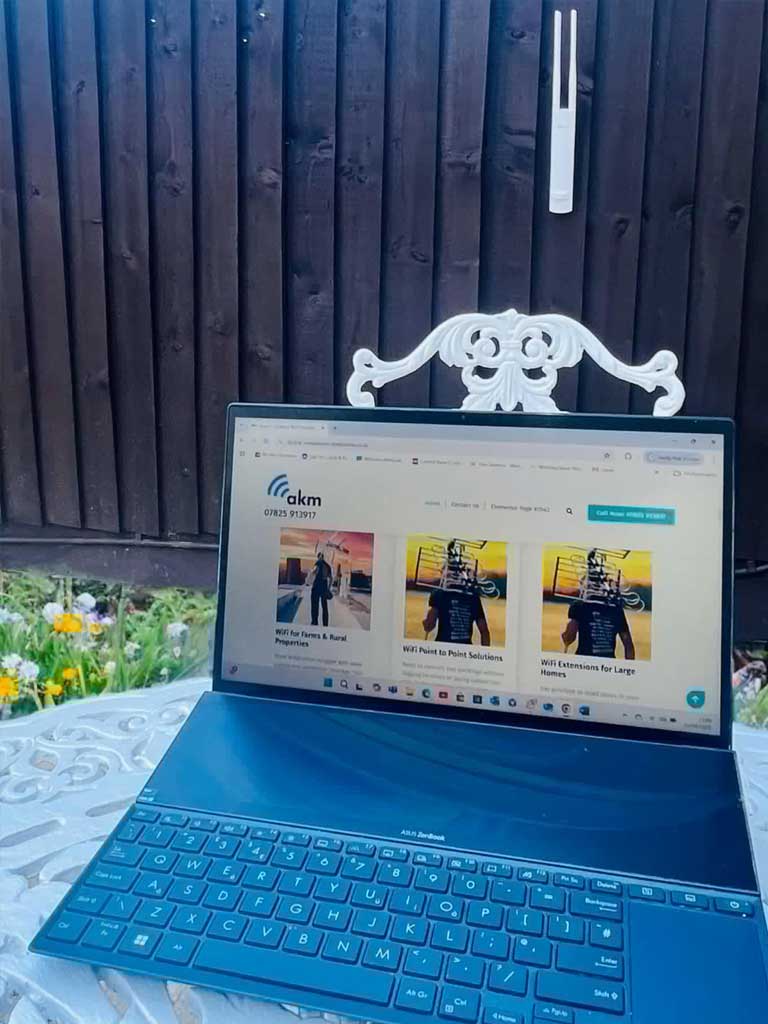 Outdoor WiFi for Gardens & Patios in Tewkesbury